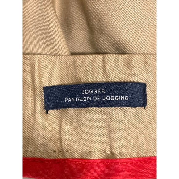 Tommy Hilfiger Size Small Beige Jogger Pantalon de Jogging Lightweight Pants - Picture 4 of 5